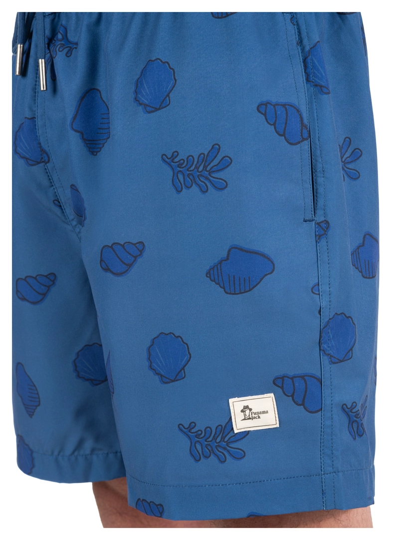 TRAJE DE BAÑO HOMBRE FUL PRINT PANAMA JACK - PJH015M | AZUL - 5