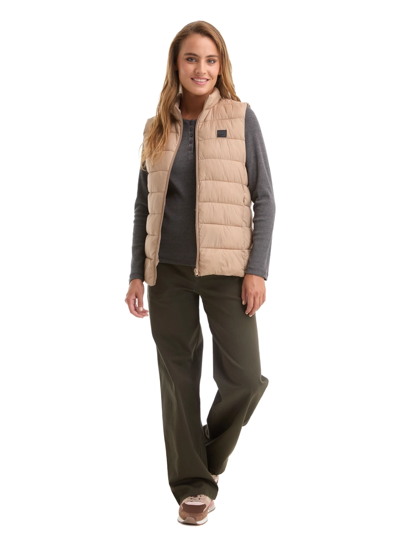 PARKA MUJER SIN MANGA LIVIANA PANAMA JACK - L989 | BEIGE - 8