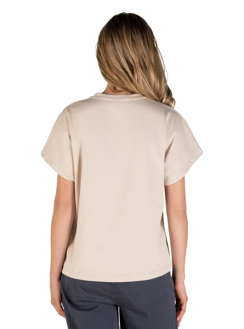 POLERA MUJER MANGA OVERSIZE PANAMA JACK - PJM002M | BEIGE - 3
