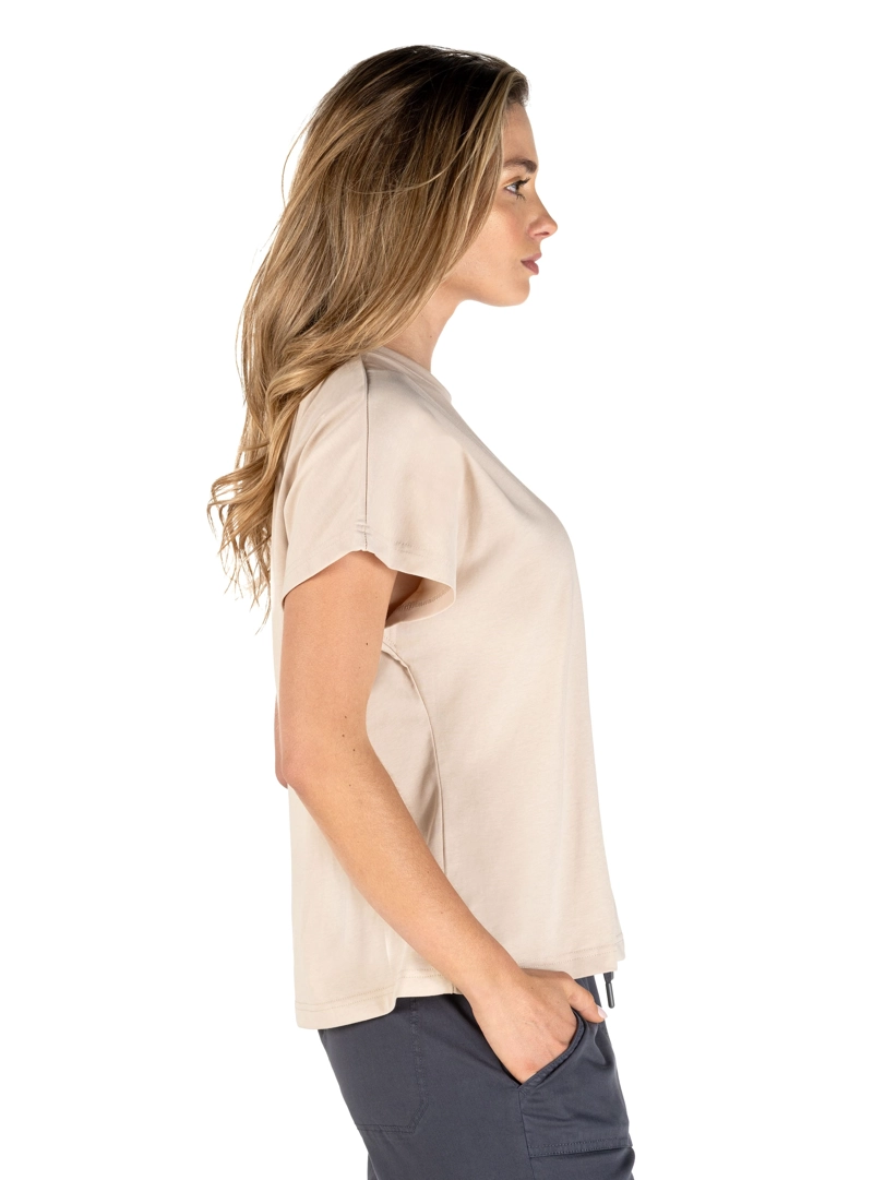 POLERA MUJER MANGA OVERSIZE PANAMA JACK - PJM002M | BEIGE - 4