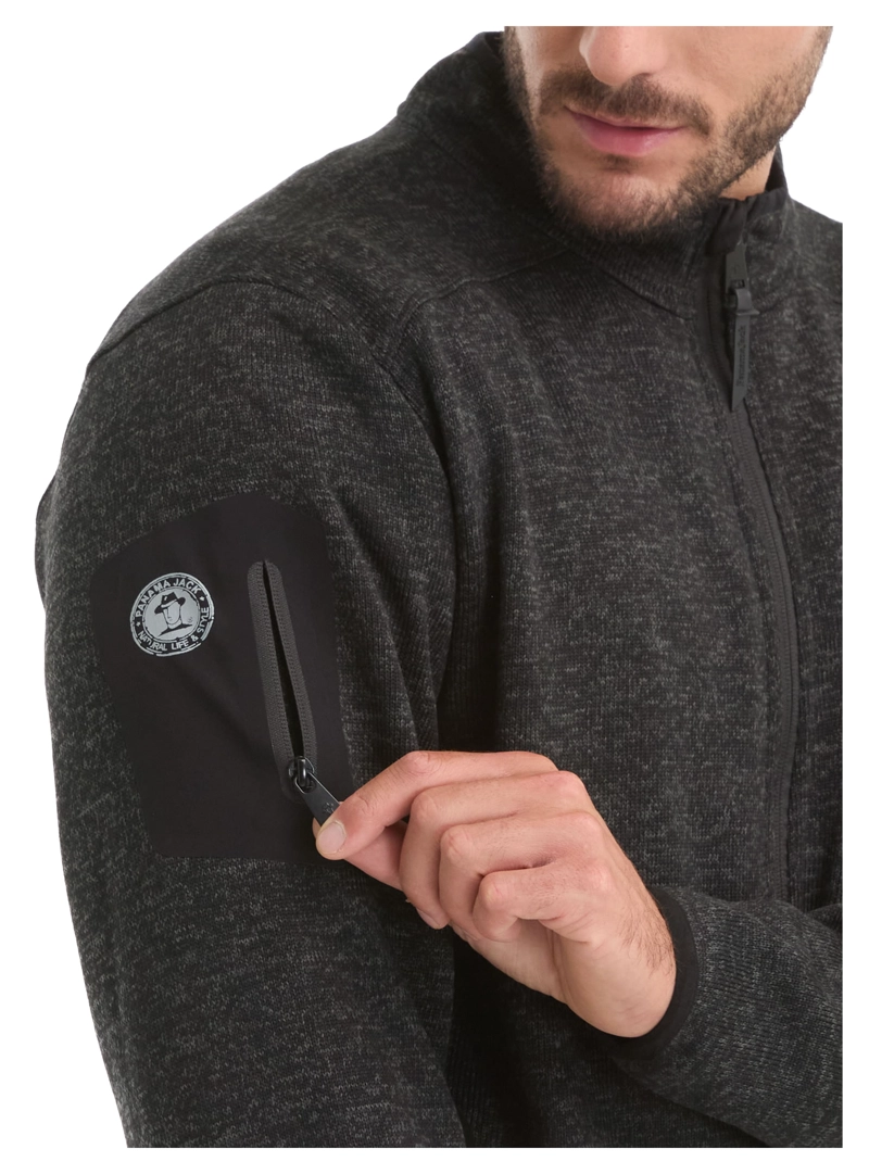 POLERON HOMBRE TEJIDO PANAMA JACK - L966 | NEGRO - 5