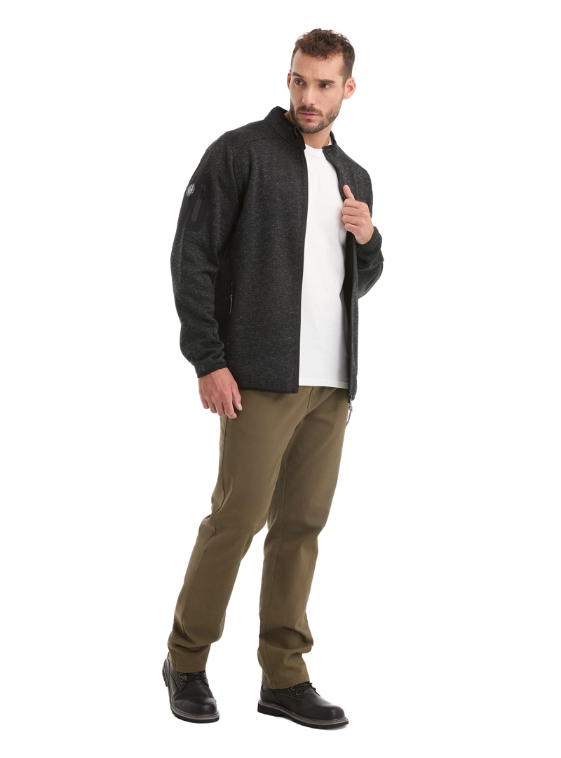 POLERON HOMBRE TEJIDO PANAMA JACK - L966 | NEGRO - 7