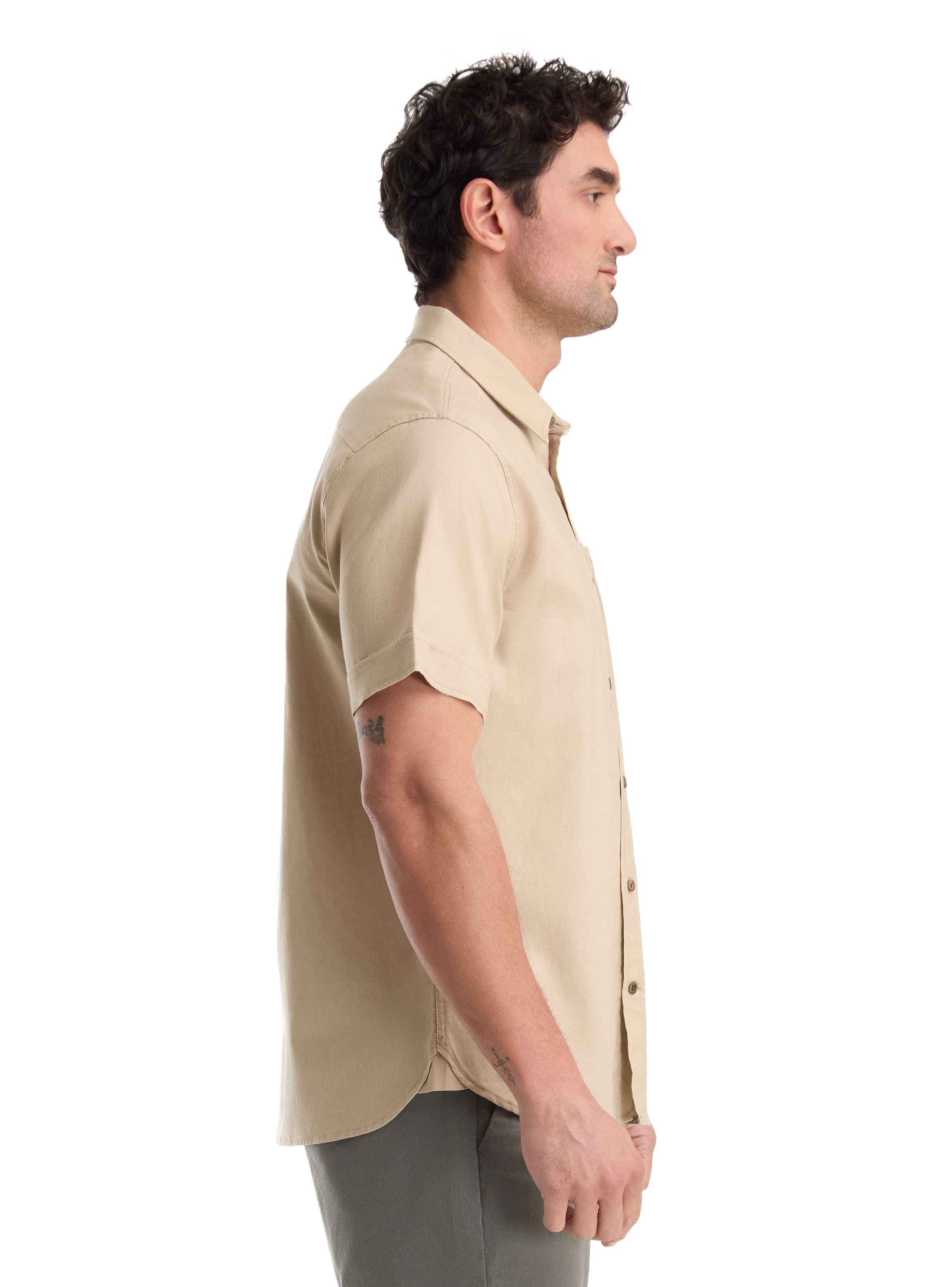CAMISA CASUAL HOMBRE PANAMA JACK - K864 | BEIGE - 2