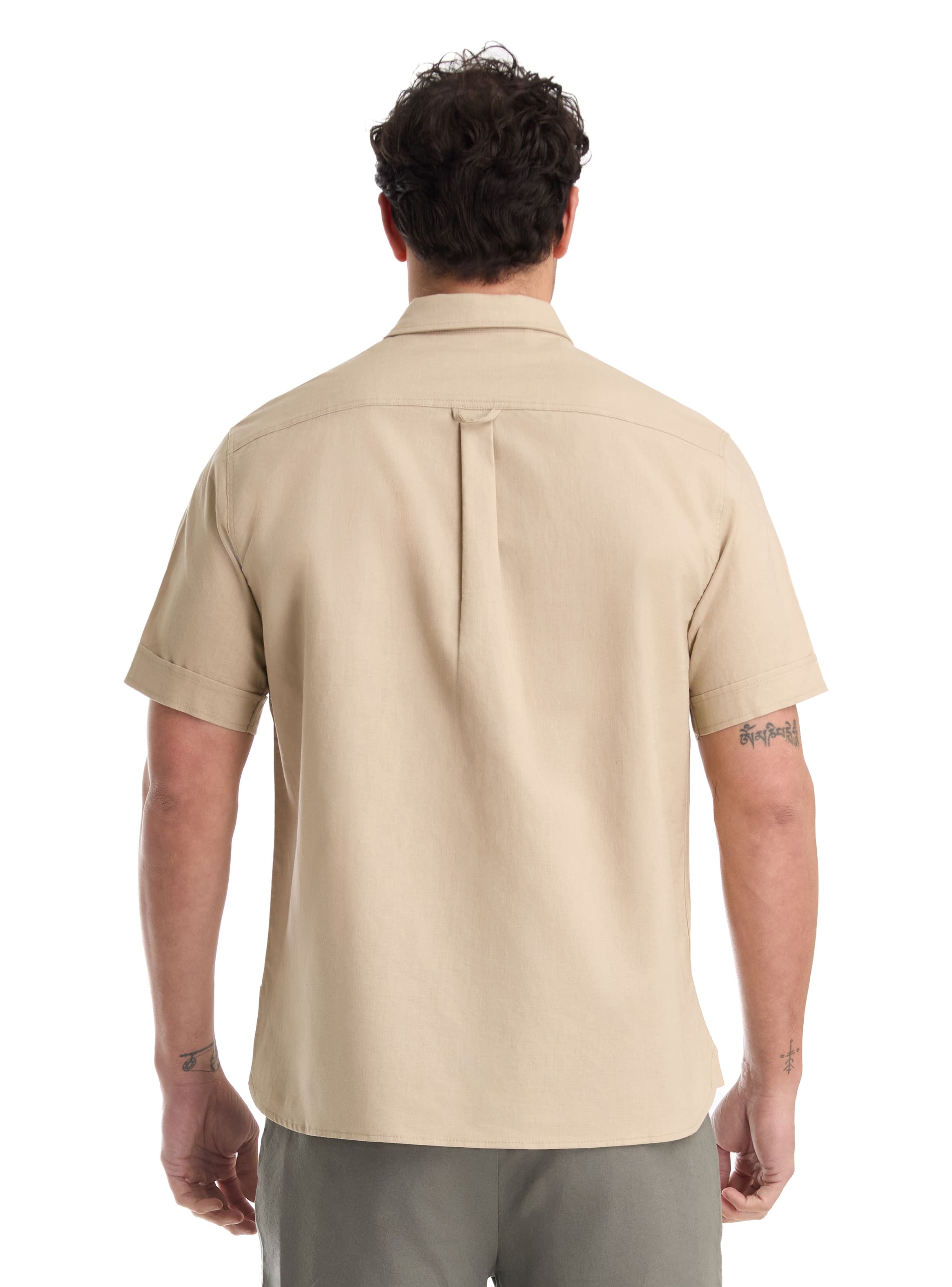 CAMISA CASUAL HOMBRE PANAMA JACK - K864 | BEIGE - 3