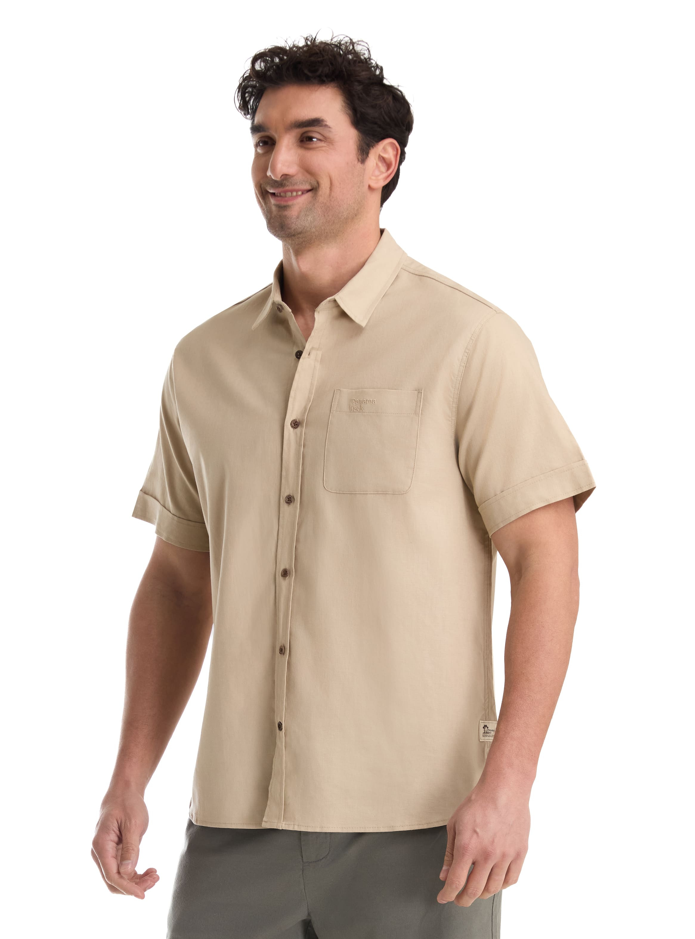 CAMISA CASUAL HOMBRE PANAMA JACK - K864 | BEIGE - 4