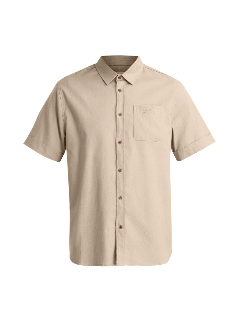CAMISA HOMBRE TIPO LINO PANAMA JACK - K864 | BEIGE - 7
