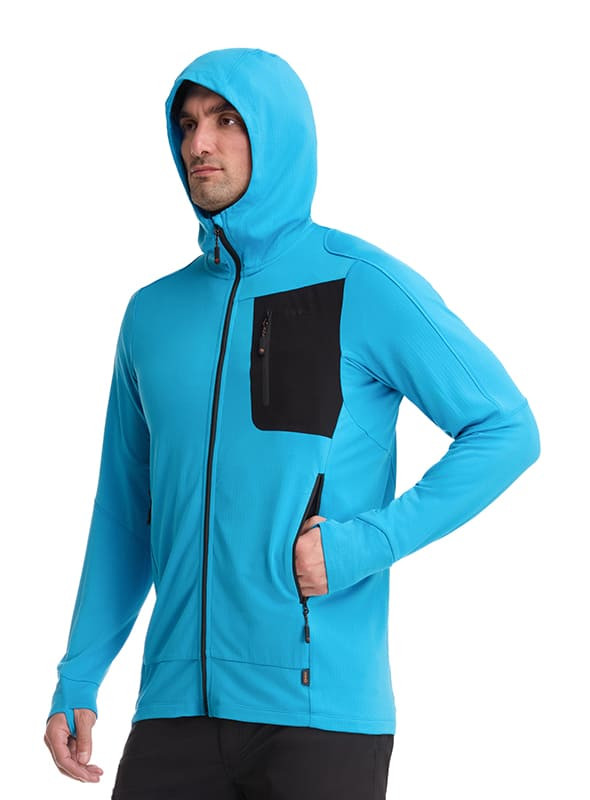 POLERON OUTDOOR Y CASUAL HOMBRE PJACK - K852 | CELESTE - 5