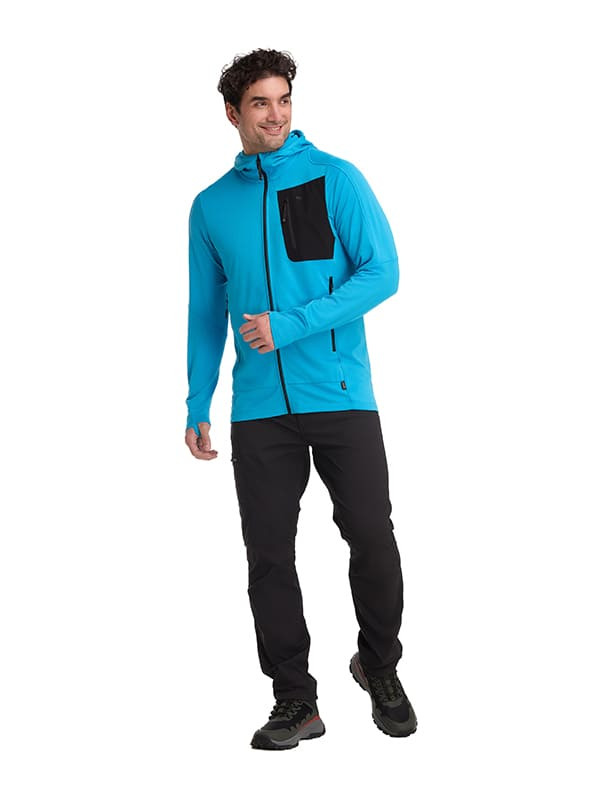 POLERON OUTDOOR Y CASUAL HOMBRE PJACK - K852 | CELESTE - 6