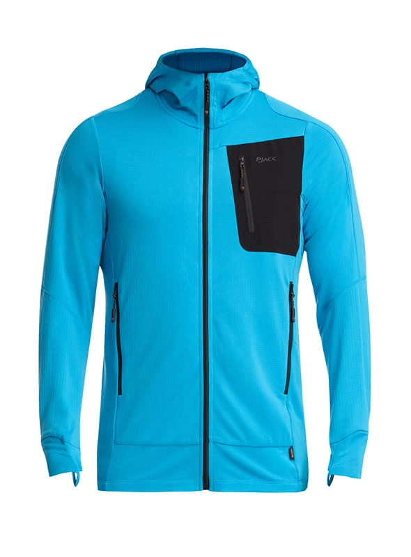 POLERON OUTDOOR Y CASUAL HOMBRE PJACK - K852 | CELESTE - 7