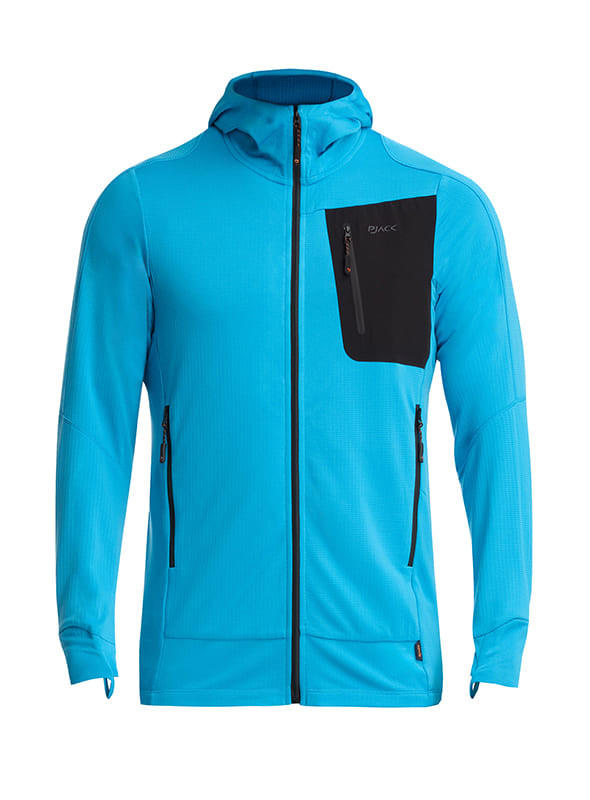 POLERON OUTDOOR Y CASUAL HOMBRE PJACK - K852 | CELESTE - 7