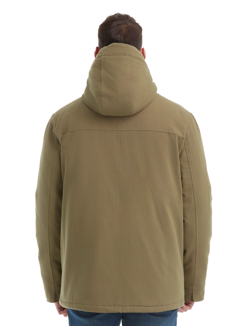 CHAQUETA HOMBRE CANVAS GORRO PANAMA JACK - L969 | VERDE - 3