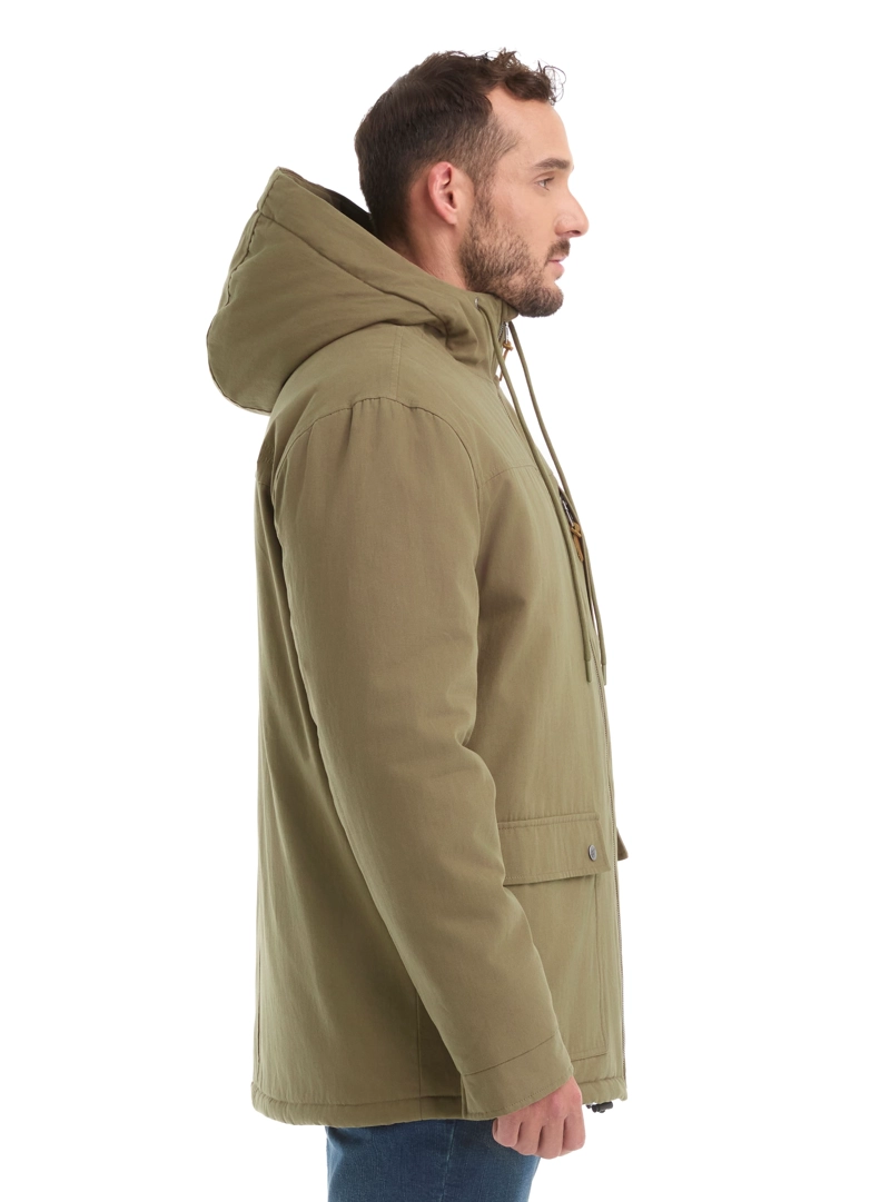 CHAQUETA HOMBRE CANVAS GORRO PANAMA JACK - L969 | VERDE - 4
