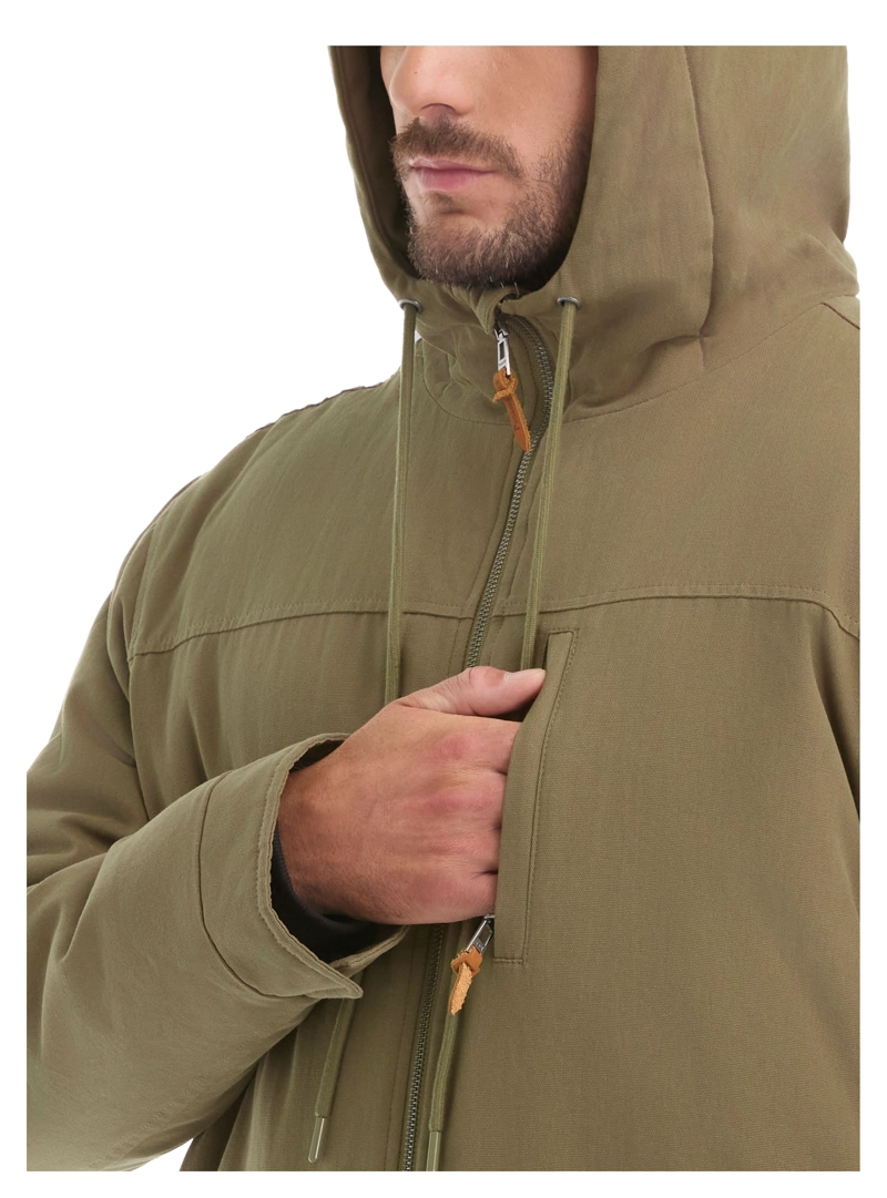 CHAQUETA HOMBRE CANVAS GORRO PANAMA JACK - L969 | VERDE - 6