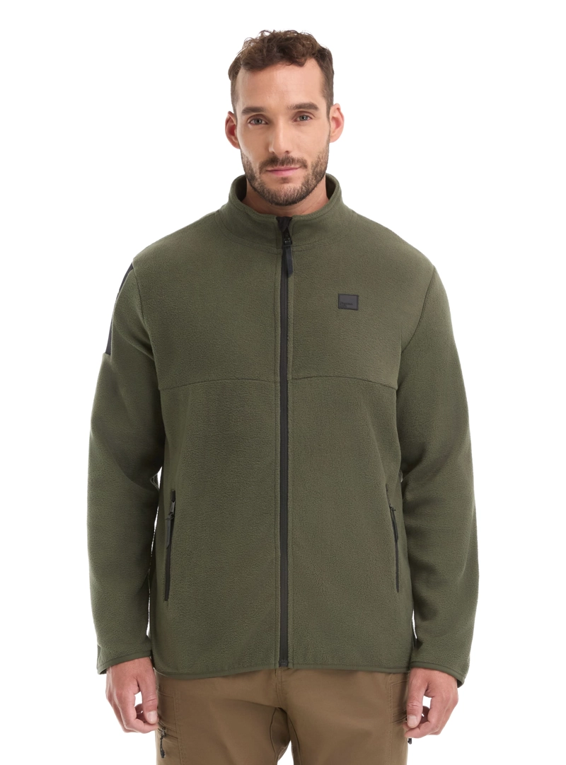 POLERON HOMBRE POLAR FLEECE FULL ZIPPER PANAMA JACK - L968 | VERDE - 1