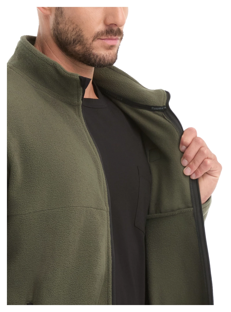 POLERON HOMBRE POLAR FLEECE FULL ZIPPER PANAMA JACK - L968 | VERDE - 6