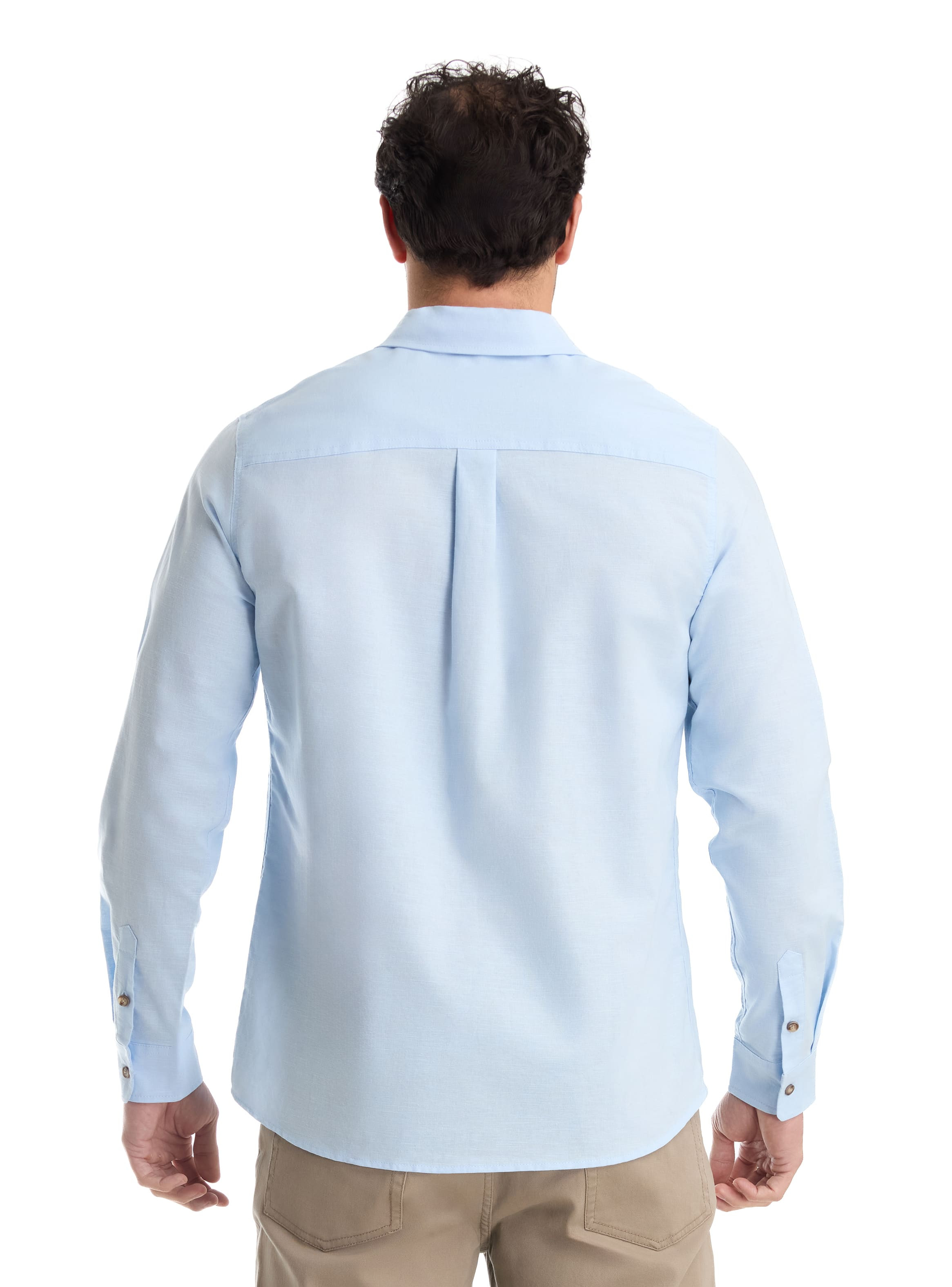 CAMISA CASUAL HOMBRE PANAMA JACK - K868 | CELESTE - 2