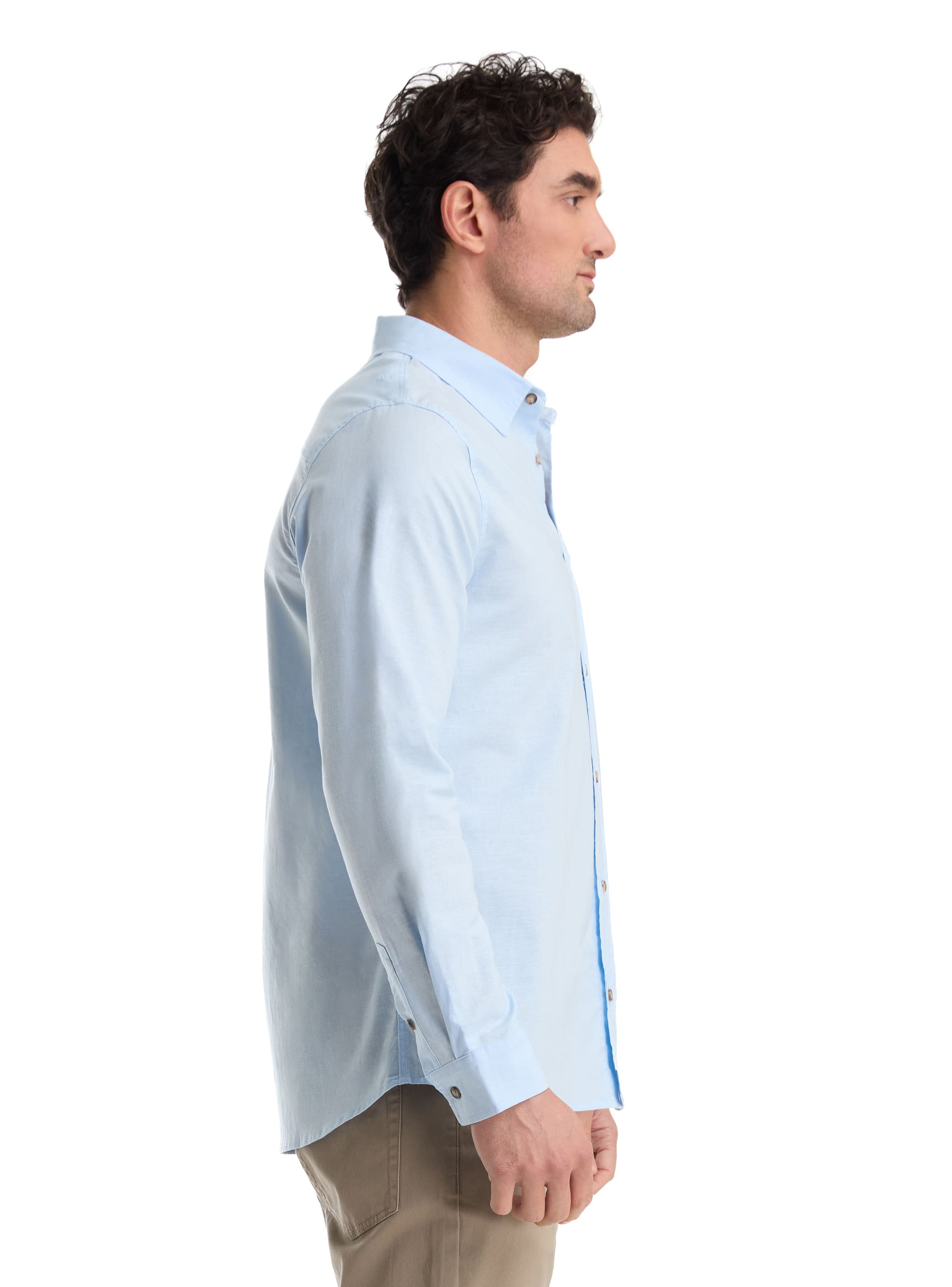 CAMISA CASUAL HOMBRE PANAMA JACK - K868 | CELESTE - 3