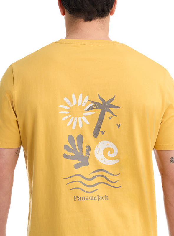 POLERA CASUAL HOMBRE PANAMA JACK - K857 | AMARILLO - 6