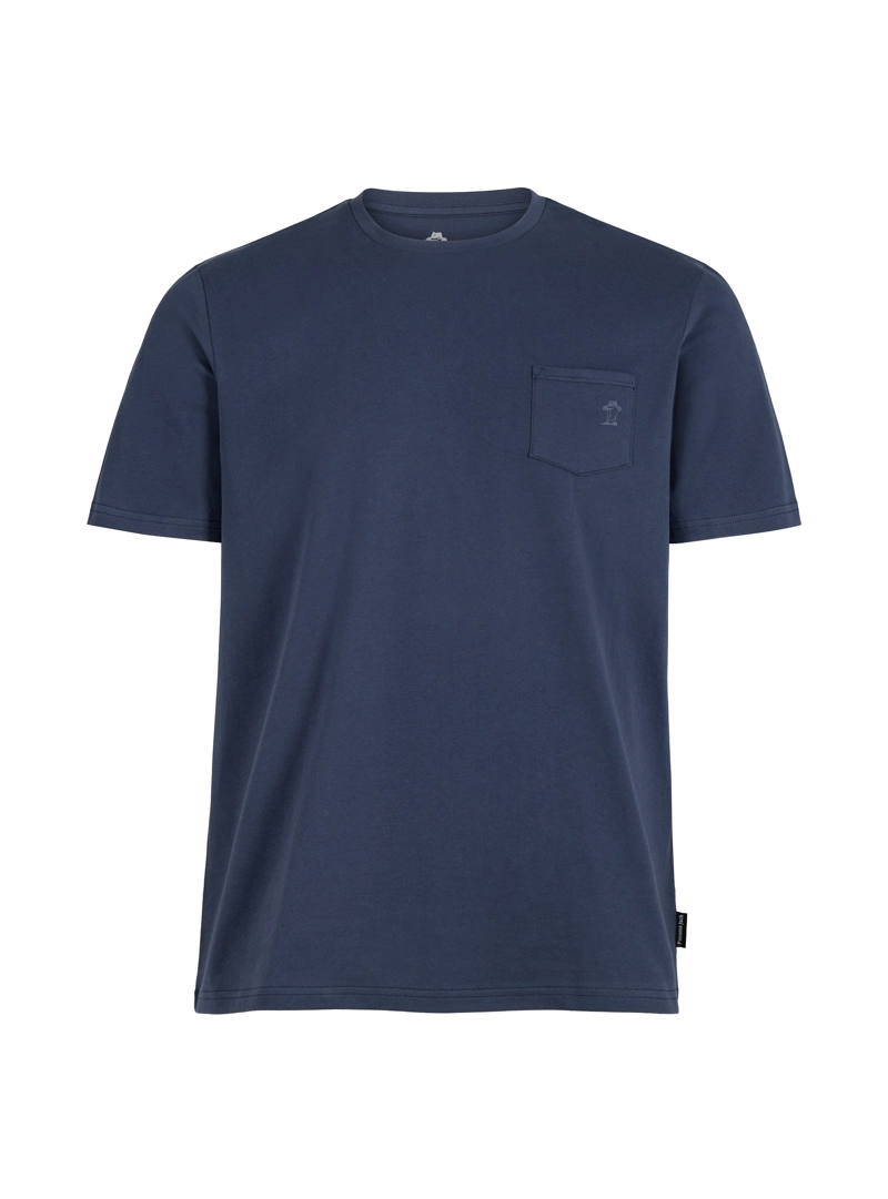 POLERA HOMBRE ALGODON CASUAL PANAMA JACK - PJH018M | AZUL - 6