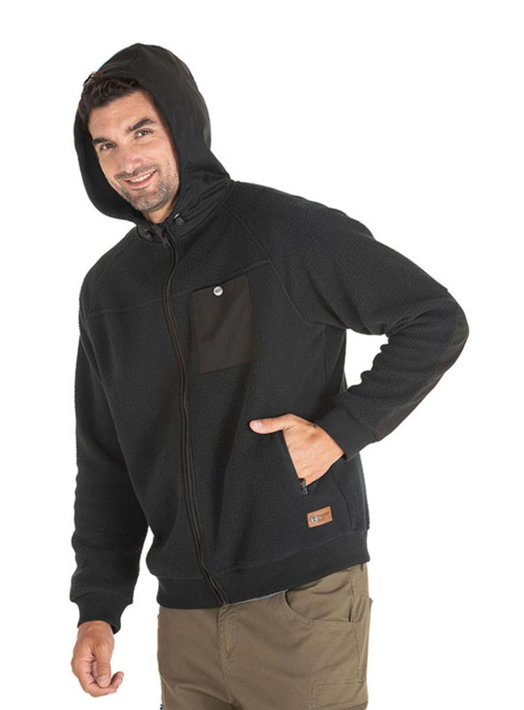POLERON POLAR CASUAL HOMBRE PANAMA JACK - J921 | NEGRO - 4
