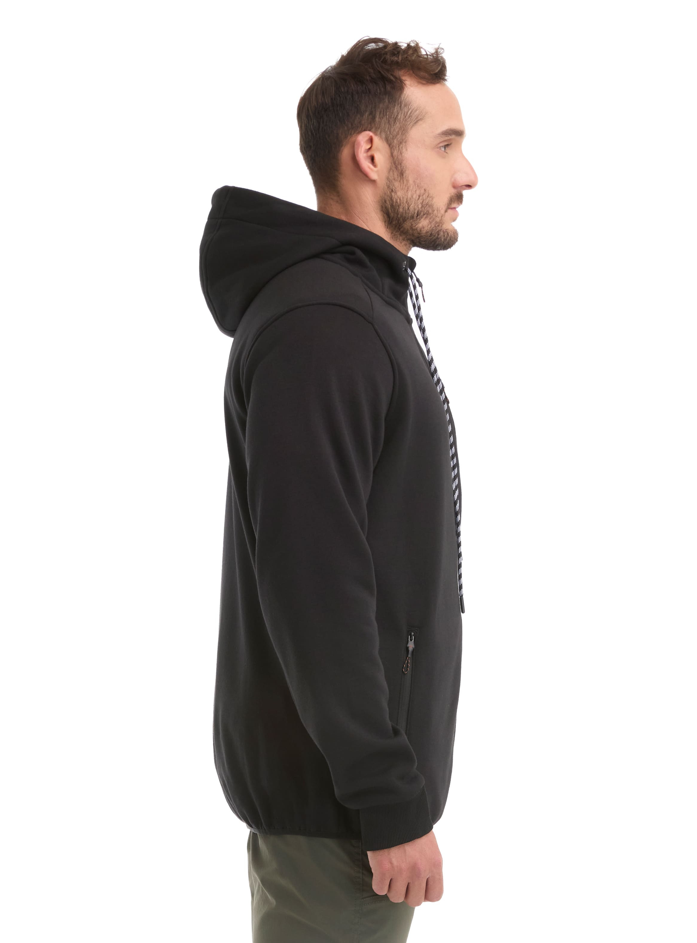 POLERON HOMBRE BONDED POLAR DEPORTIVO PANAMA JACK - L980 | NEGRO - 3