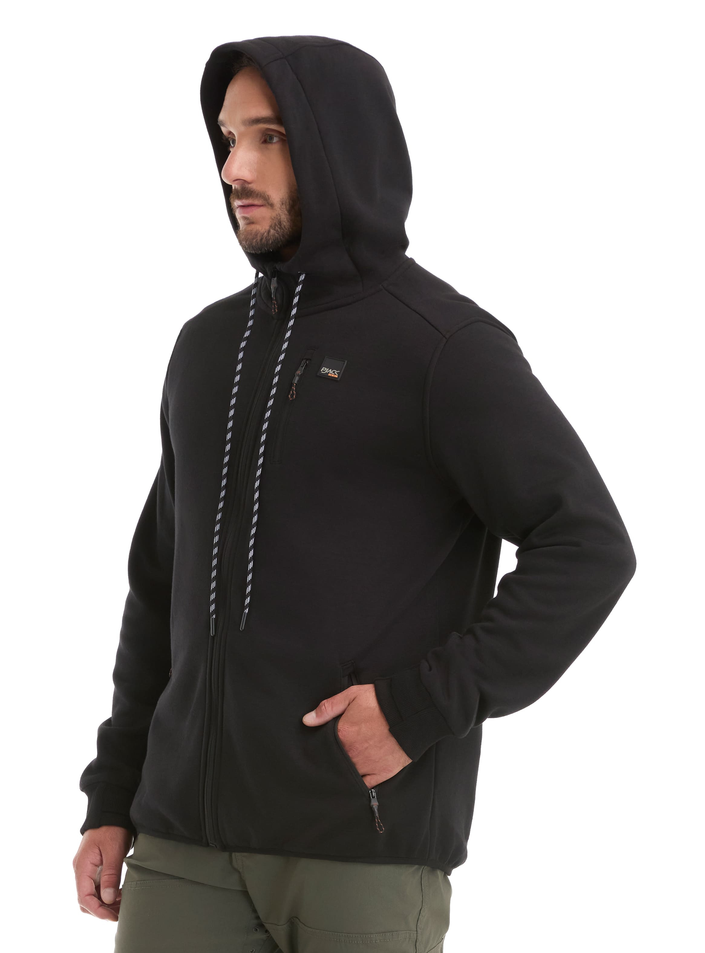 POLERON HOMBRE BONDED POLAR DEPORTIVO PANAMA JACK - L980 | NEGRO - 4