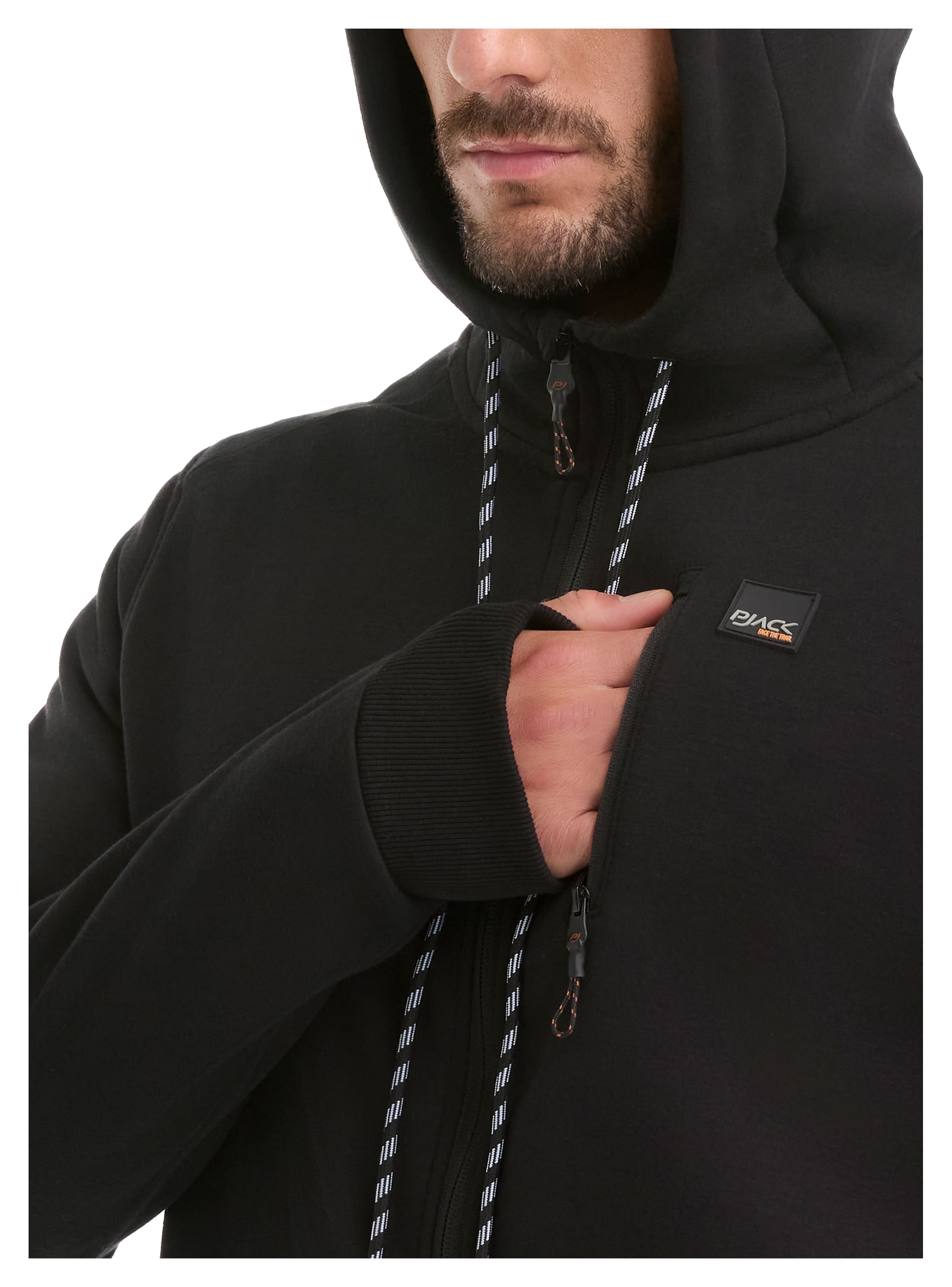 POLERON HOMBRE BONDED POLAR DEPORTIVO PANAMA JACK - L980 | NEGRO - 6
