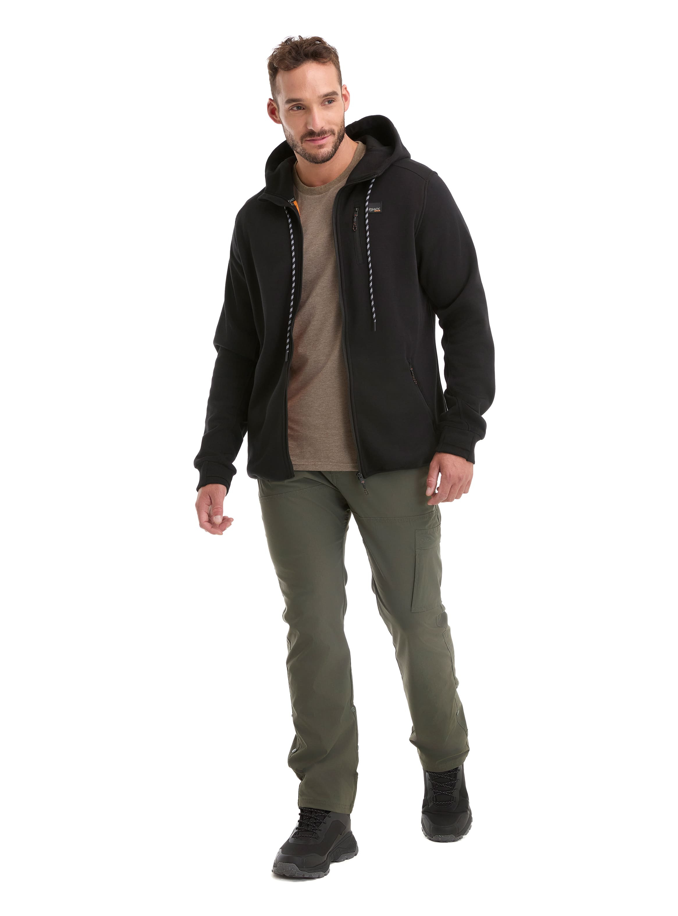 POLERON HOMBRE BONDED POLAR DEPORTIVO PANAMA JACK - L980 | NEGRO - 8