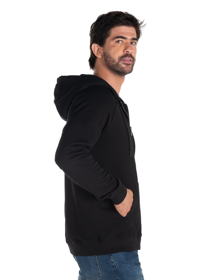 POLERON HOMBRE ZIPPER PANAMA JACK - PJH007M | NEGRO - 4