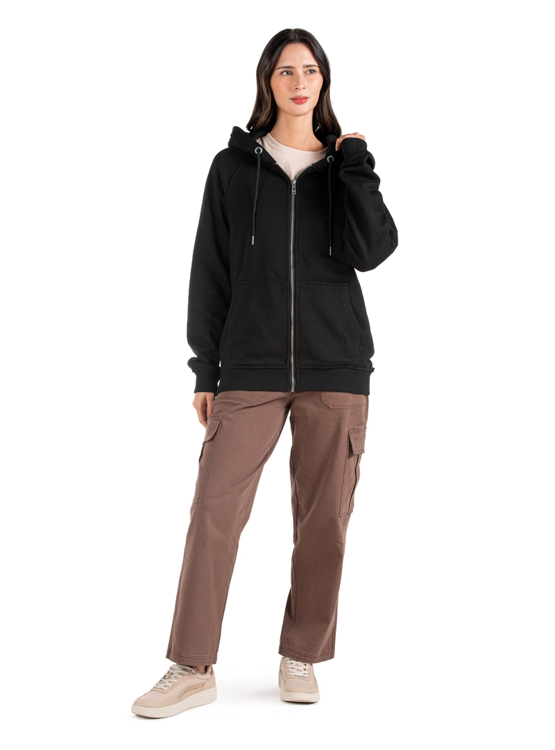 POLERON UNISEX ZIPPER PANAMA JACK - PJH007M | NEGRO - 5