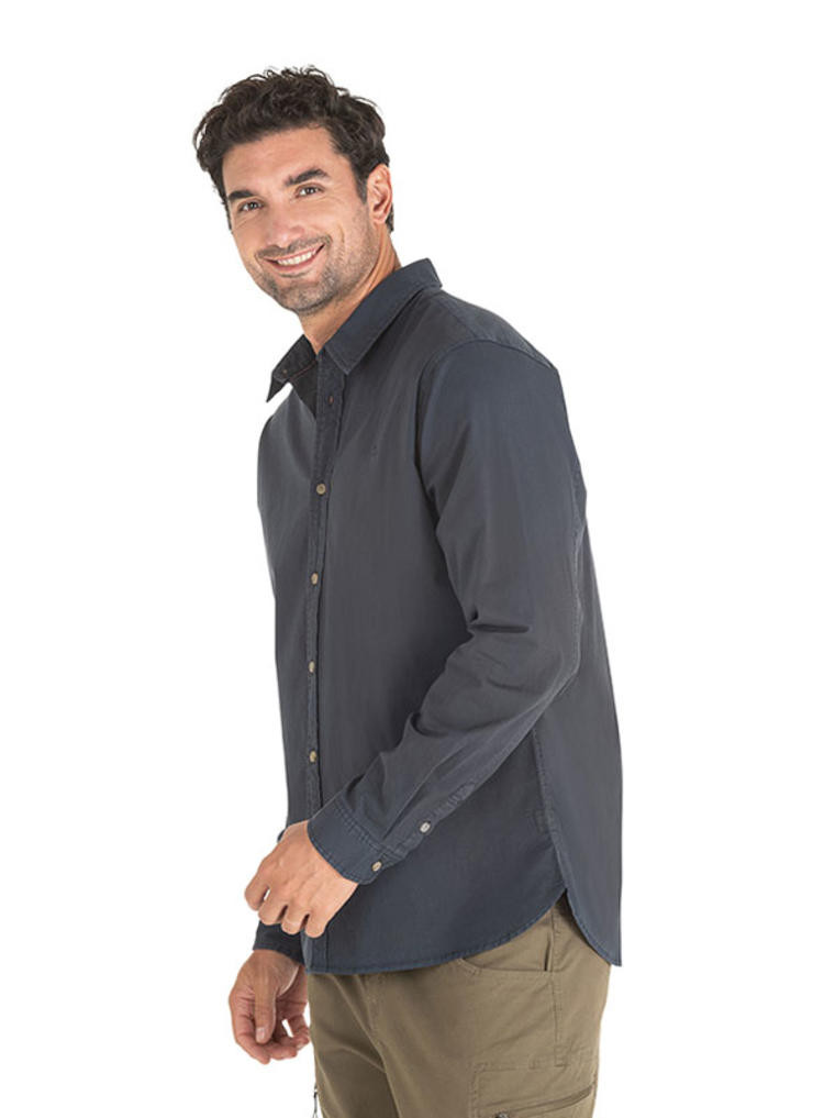 CAMISA CASUAL HOMBRE PANAMA JACK - J917 | AZUL - 4