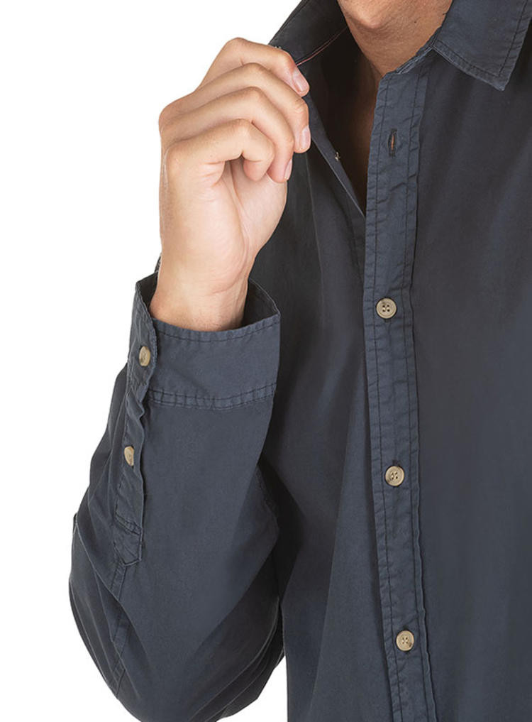 CAMISA CASUAL HOMBRE PANAMA JACK - J917 | AZUL - 5