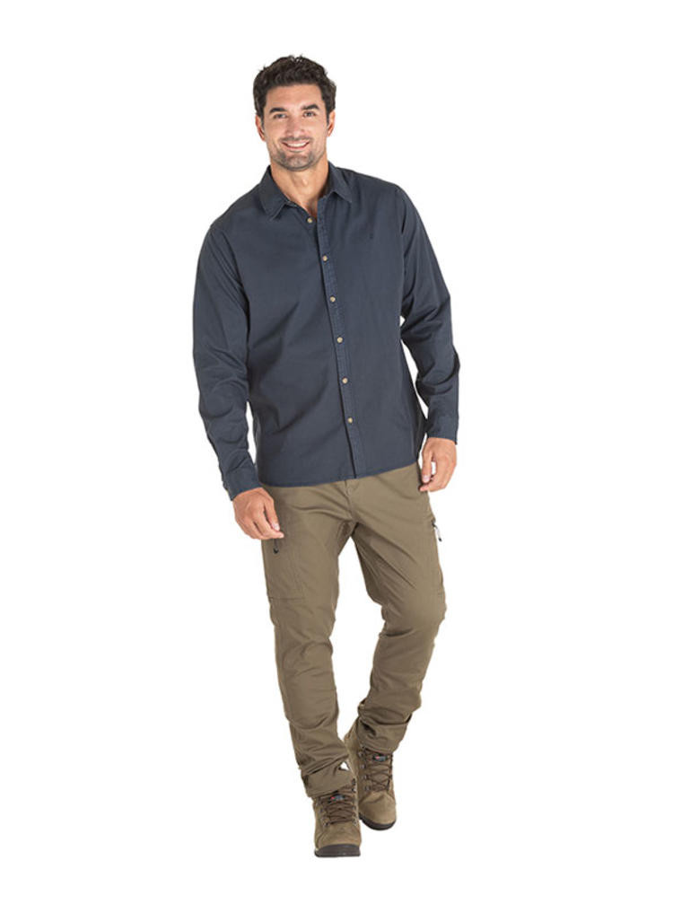 CAMISA CASUAL HOMBRE PANAMA JACK - J917 | AZUL - 6