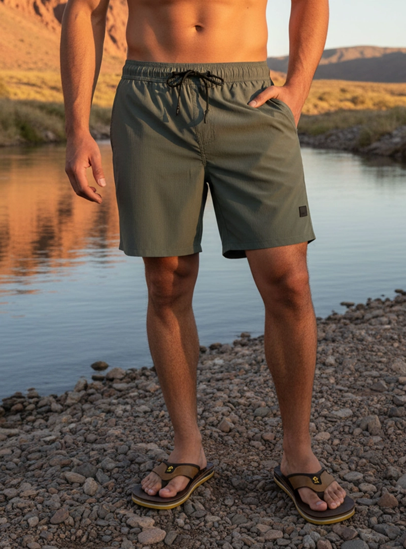 TRAJE DE BAÑO HOMBRE PANAMA JACK - PJH019M | VERDE - 1