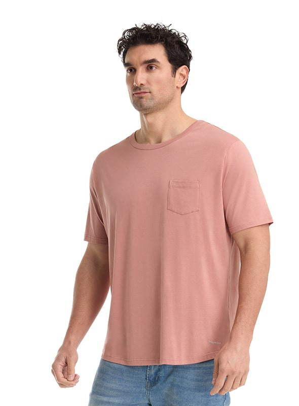 POLERA CASUAL HOMBRE PANAMA JACK - I967 | CORAL CLARO - 4