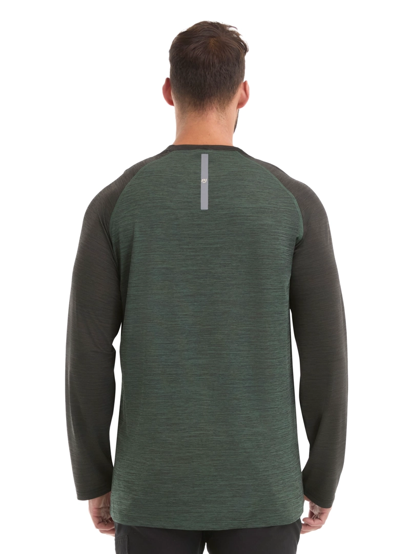 POLERA HOMBRE MANGA LARGA DRY FIT PANAMA JACK - L978 | VERDE - 2