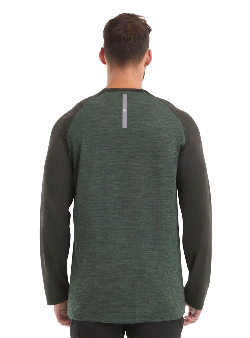 POLERA HOMBRE MANGA LARGA DRY FIT PANAMA JACK - L978 | VERDE - 2