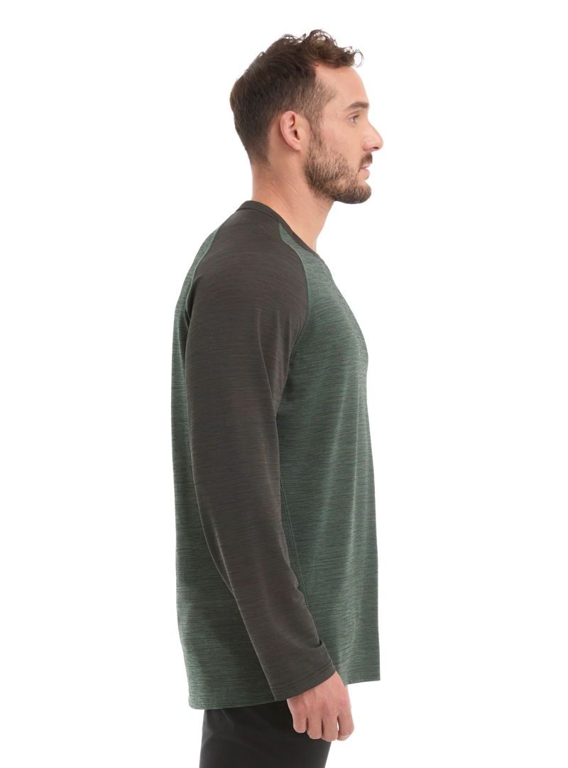 POLERA HOMBRE MANGA LARGA DRY FIT PANAMA JACK - L978 | VERDE - 3