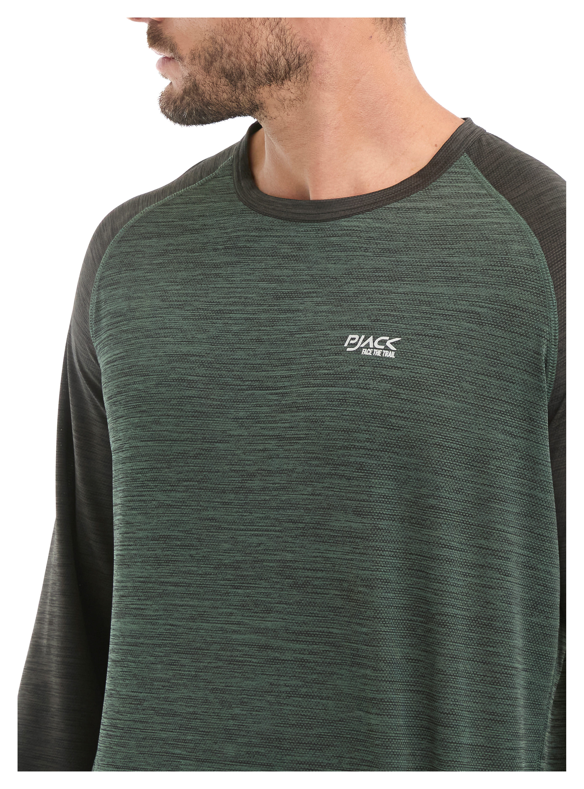 POLERA HOMBRE MANGA LARGA DRY FIT PANAMA JACK - L978 | VERDE - 5