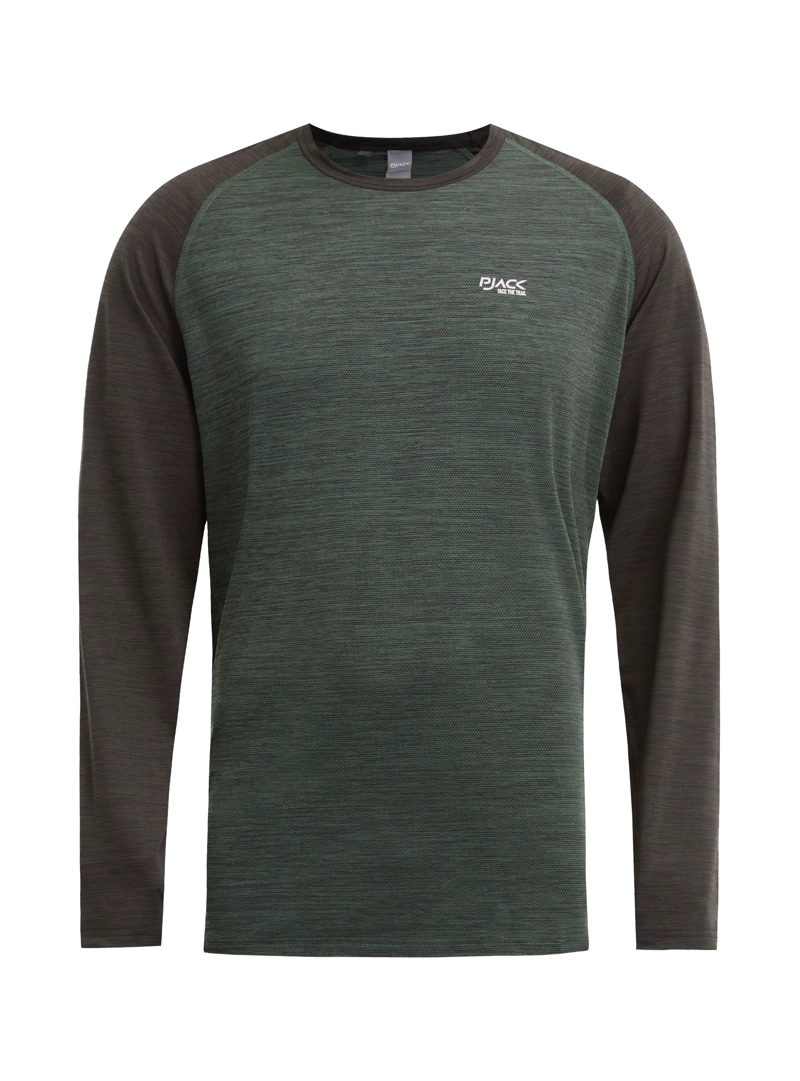 POLERA HOMBRE MANGA LARGA DRY FIT PANAMA JACK - L978 | VERDE - 8