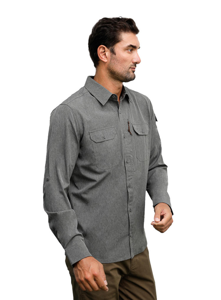 CAMISA OUTDOOR HOMBRE PANAMA JACK - H959 | VERDE - 2