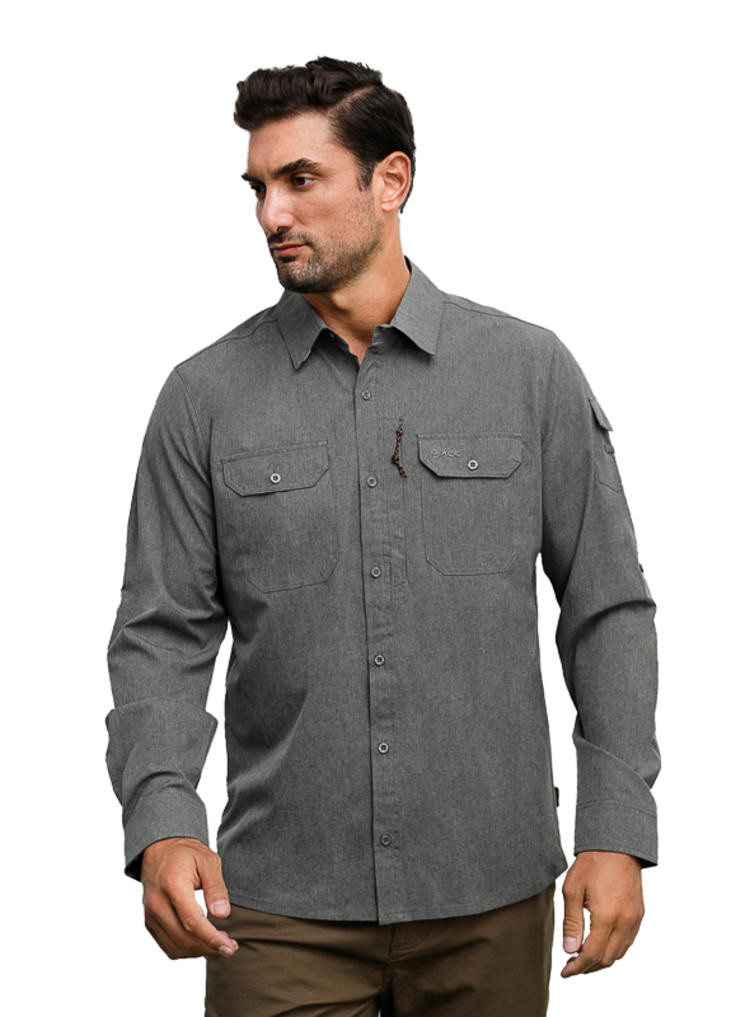 CAMISA OUTDOOR HOMBRE PANAMA JACK - H959 | VERDE - 4