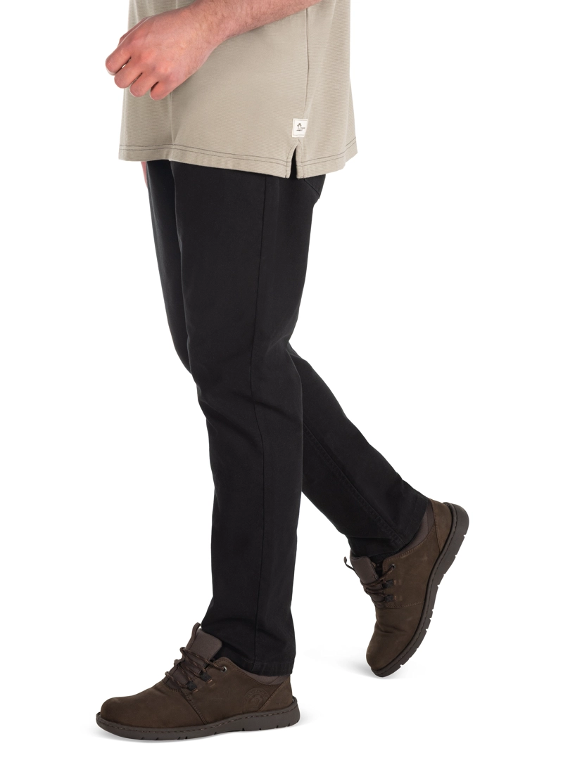 PANTALON HOMBRE CASUAL CANVAS PANAMA JACK - PJH012M | NEGRO - 5