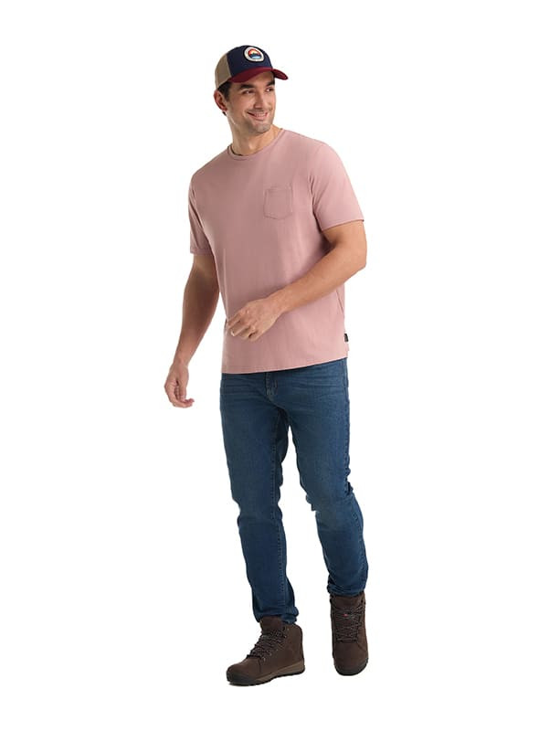 POLERA CASUAL HOMBRE PANAMA JACK - K858 | ROSA - 5