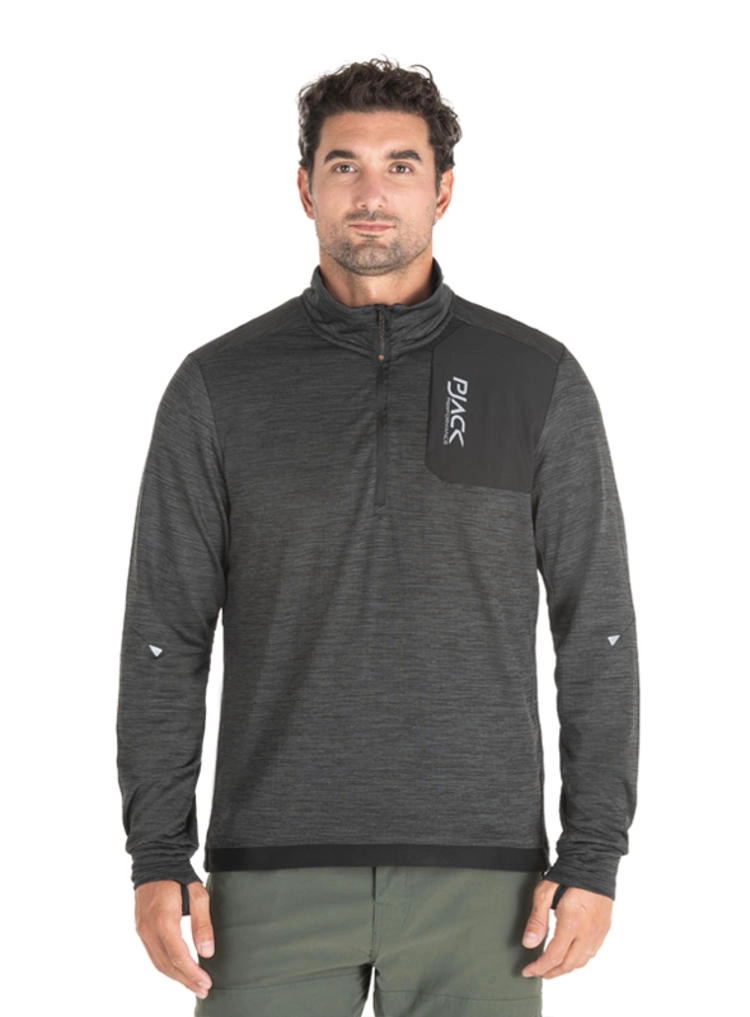 POLERON OUTDOOR Y CASUAL HOMBRE PJACK - J931 | GRIS - 2
