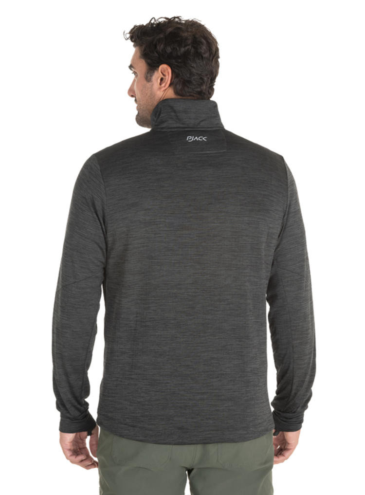 POLERON OUTDOOR Y CASUAL HOMBRE PJACK - J931 | GRIS - 3