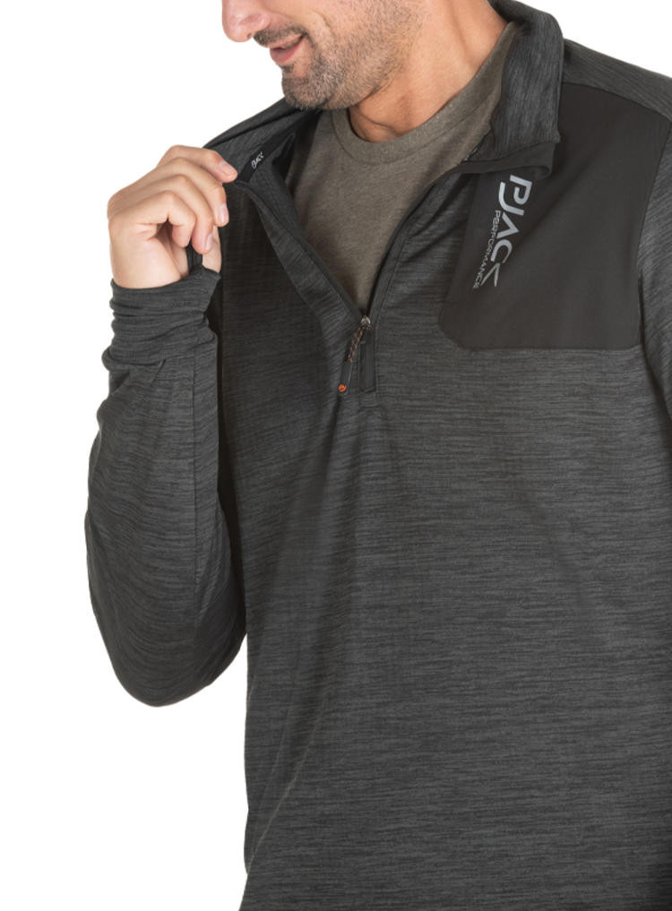 POLERON OUTDOOR Y CASUAL HOMBRE PJACK - J931 | GRIS - 5