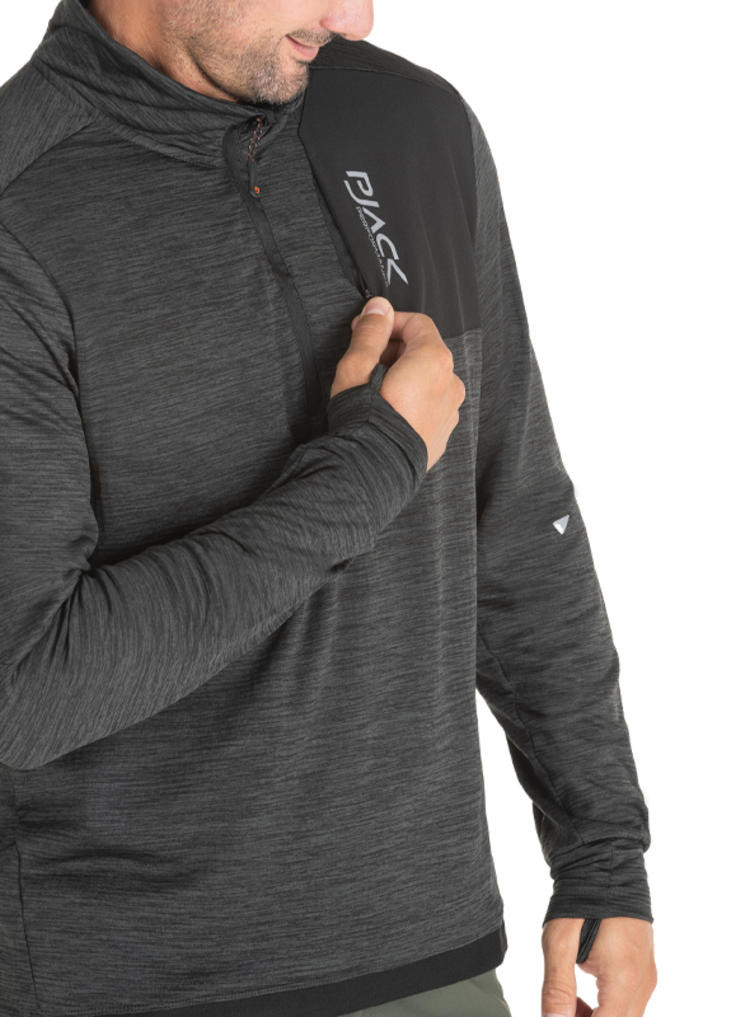 POLERON OUTDOOR Y CASUAL HOMBRE PJACK - J931 | GRIS - 6