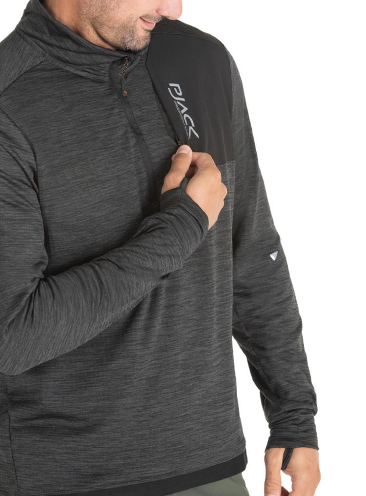 POLERON OUTDOOR Y CASUAL HOMBRE PJACK - J931 | GRIS - 7