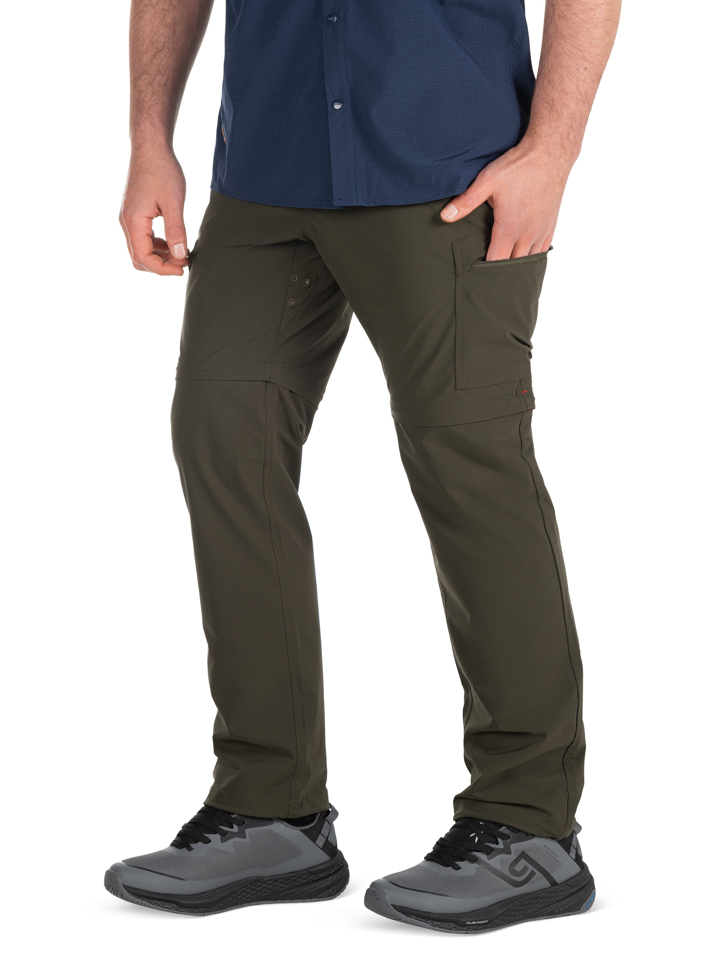 PANTALON HOMBRE DESMONTABLE PJACK - PAH004M | VERDE - 4
